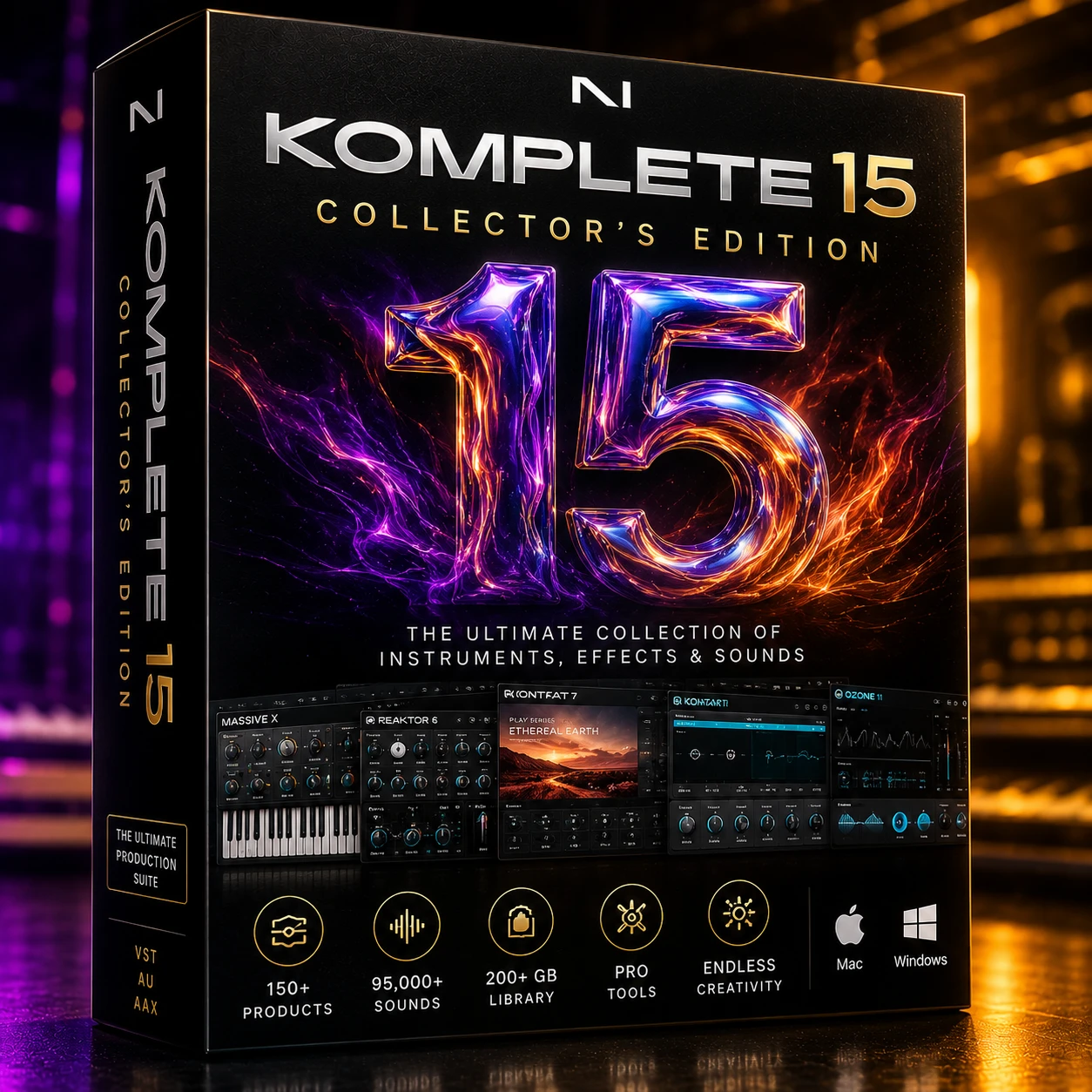Komplete 15 Collector's Edition_1 Komplete 15 Collector’s Edition