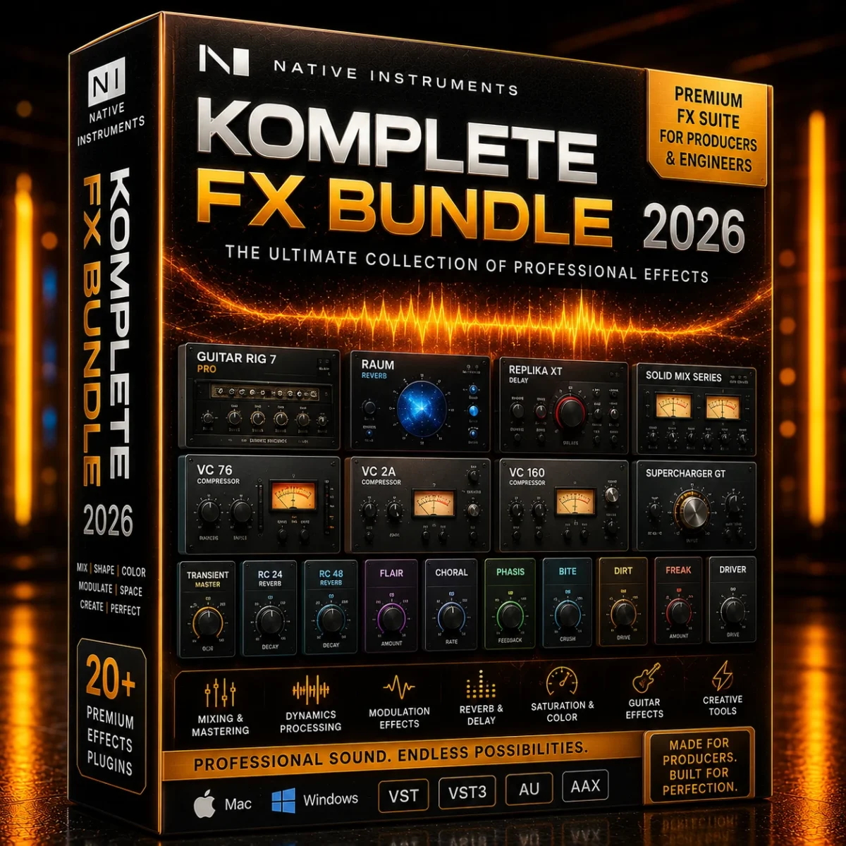Native Instruments Komplete FX Bundle 2026 Download for Mac & Windows ...