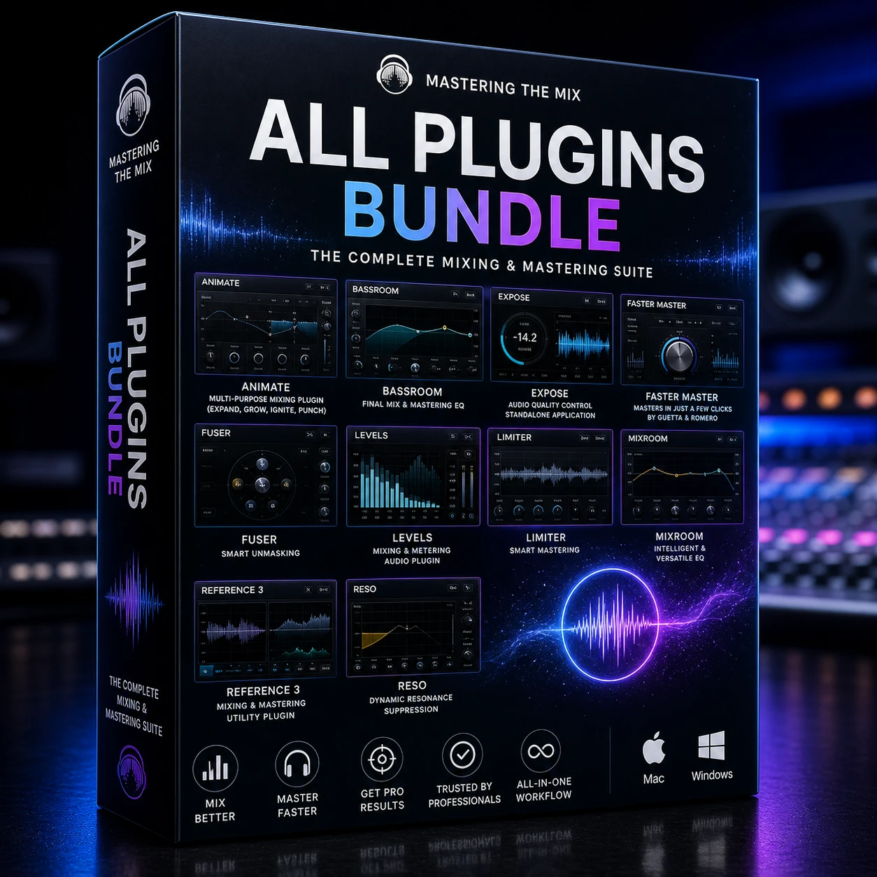 Mix master plugins bundle Mastering the mix bundle