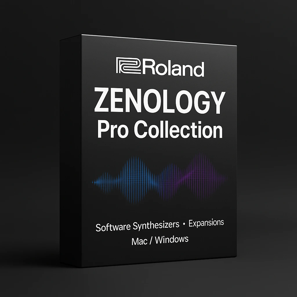 Roland-zenology-pro-collection.webp Roland Cloud ZENOLOGY Pro Collection – Legendary Roland Synths & Expansions (Mac & Windows) - Image 1