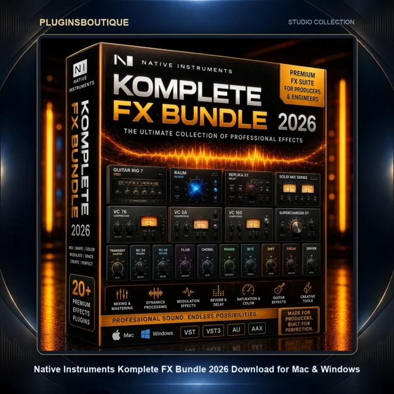 Native Instruments Komplete FX Bundle 2026 Download for Mac & Windows