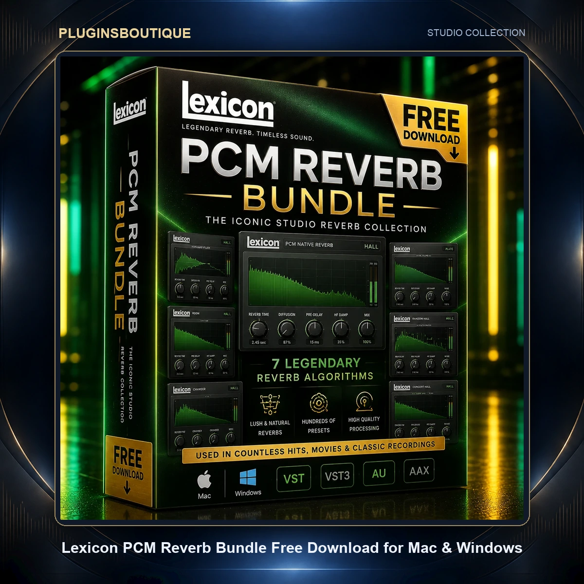 Lexicon PCM Reverb Bundle Free Download for Mac & Windows