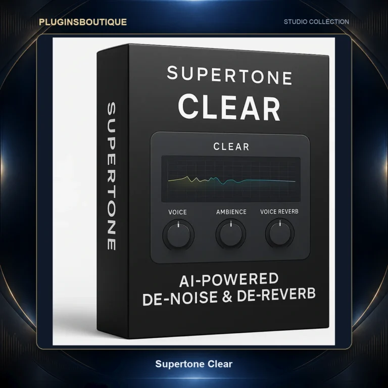 Supertone Clear – AI‑Powered De‑Noise & De‑Reverb Voice Separator