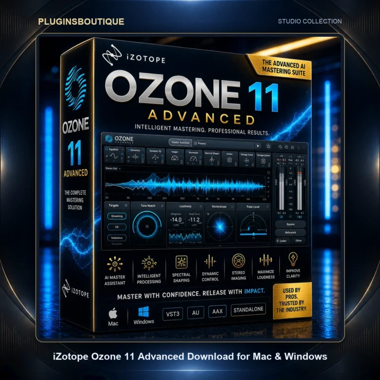 iZotope Ozone 11 Advanced Download for Mac & Windows