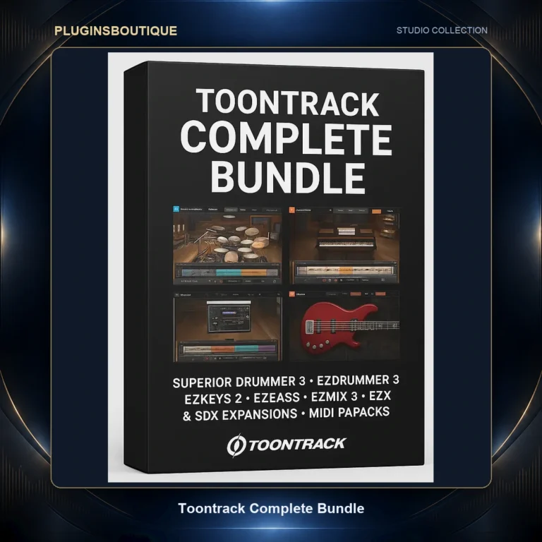 Toontrack Complete Bundle – Superior Drummer 3, EZdrummer, EZkeys, EZbass, EZmix + Expansions