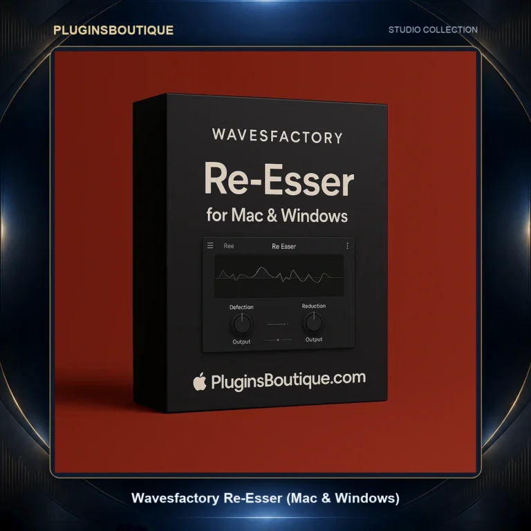 Wavesfactory Re-Esser (Mac & Windows) | Transparent De-Esser Plugin – PluginsBoutique