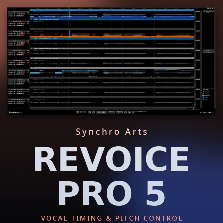 ReVoice Pro 5 (macOS) – Studio-Grade Vocal Timing & Pitch Control