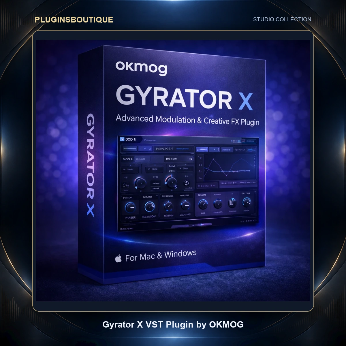 Gyrator X VST Plugin by OKMOG – Dynamic Modulation Tool (Mac & Windows) Gyrator X VST Plugin by OKMOG – Dynamic Modulation Tool (Mac & Windows)