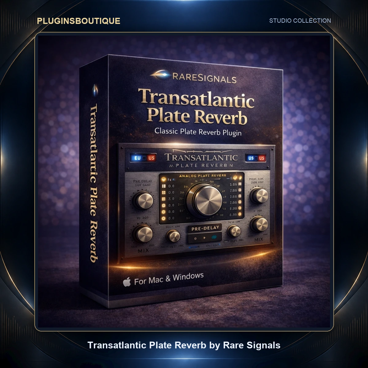 Transatlantic Plate Reverb by Rare Signals – Real Analog Plate (Mac/Windows) Transatlantic Plate Reverb by Rare Signals – Real Analog Plate (Mac/Windows)