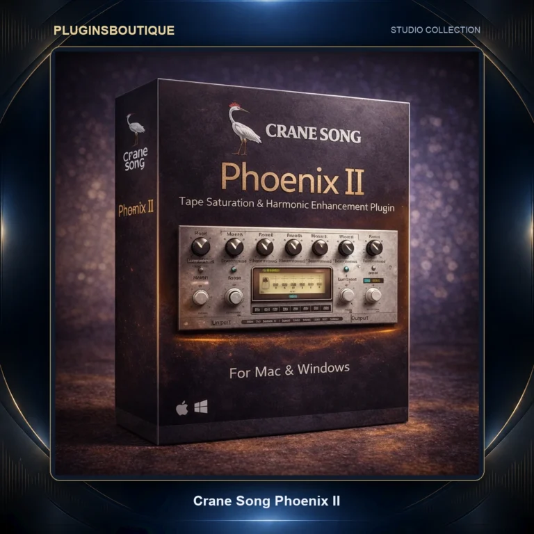 Crane Song Phoenix II – Professional Tape Saturation Plugin AAX & AU Only (Mac/Windows)