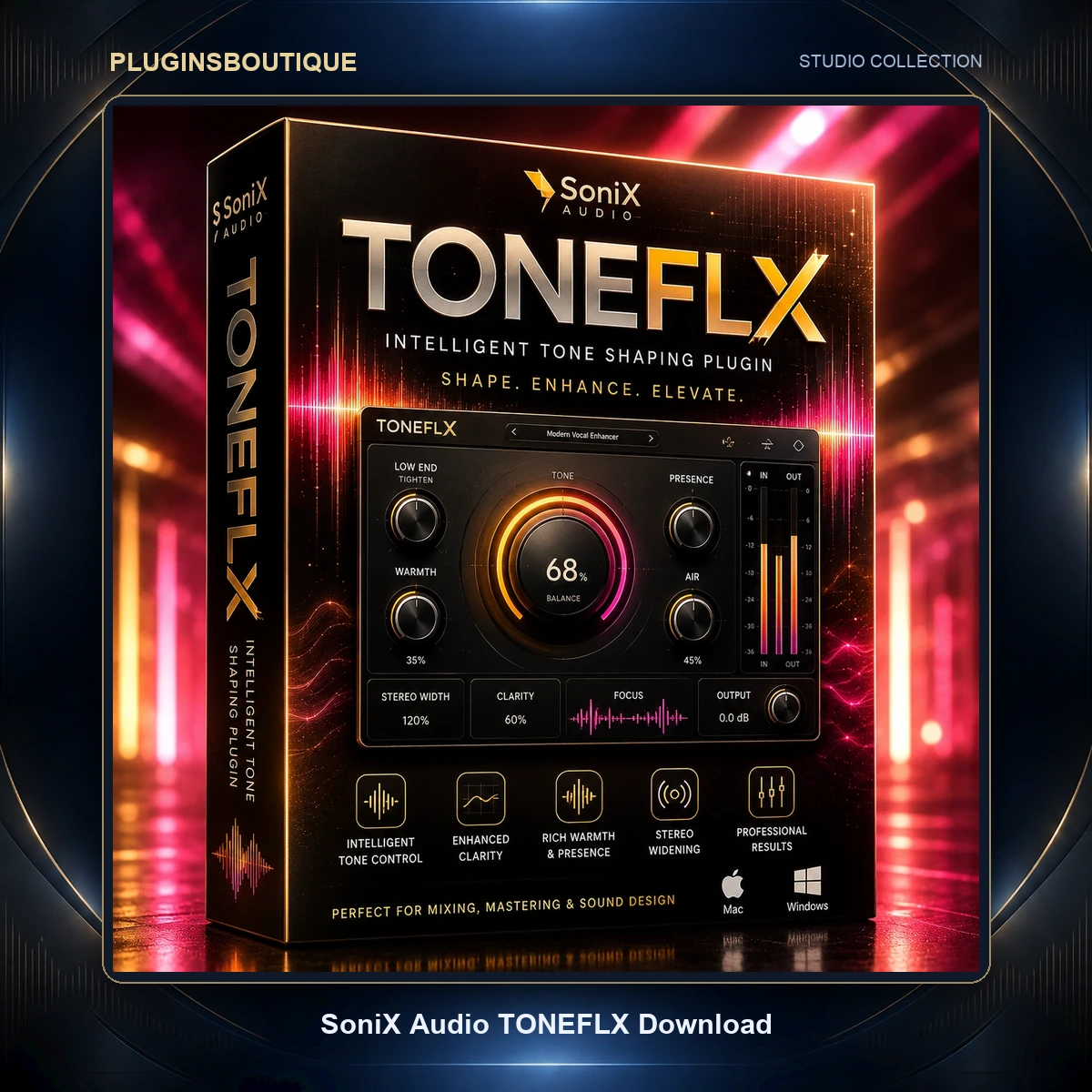 SoniX Audio TONEFLX Download | Intelligent Tone Shaping Plugin SoniX Audio TONEFLX Download | Intelligent Tone Shaping Plugin