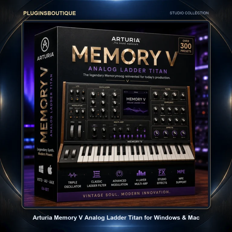 Arturia Memory V Analog Ladder Titan for Windows & Mac