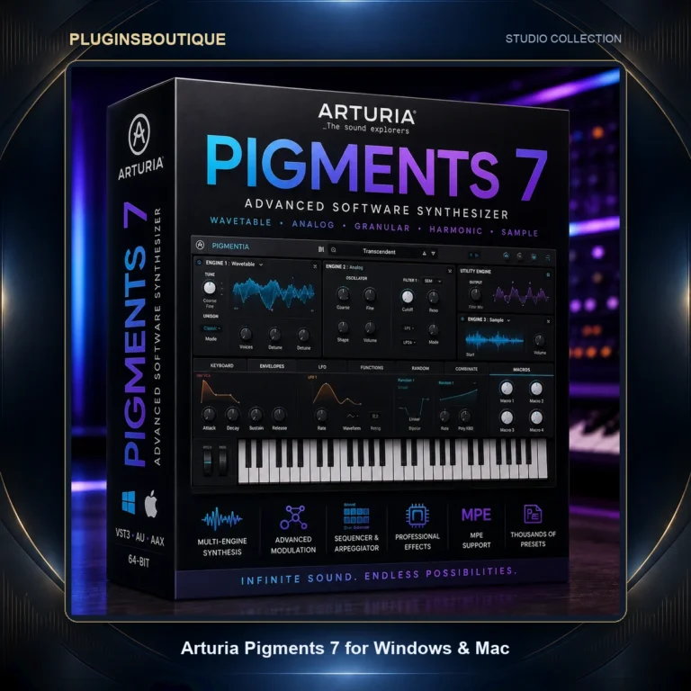 Arturia Pigments 7 for Windows & Mac | Advanced Software Synthesizer