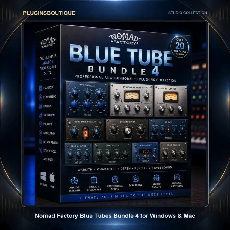 Nomad Factory Blue Tubes Bundle 4 for Windows & Mac