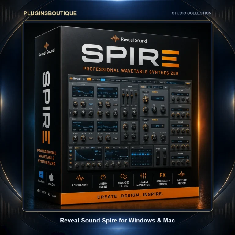 Reveal Sound Spire for Windows & Mac | Professional Wavetable Synthesizer