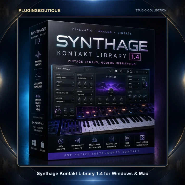 Synthage Kontakt Library 1.4 for Windows & Mac