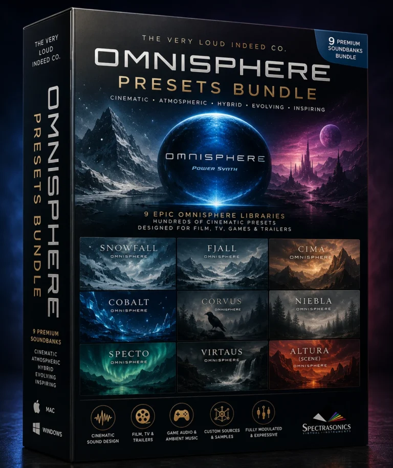 The Very Loud Indeed Omnisphere Presets Bundle
