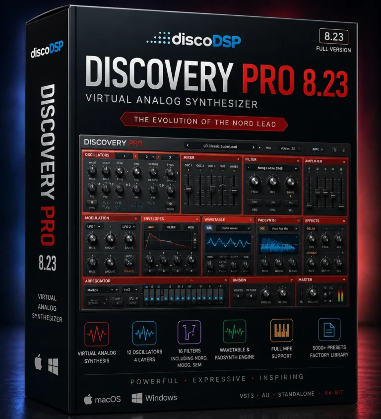 discoDSP Discovery Pro 8.23