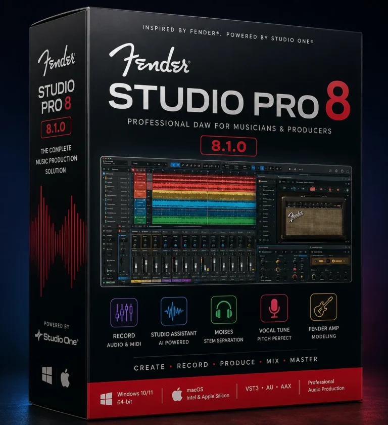 Fender Studio Pro 8.1.0