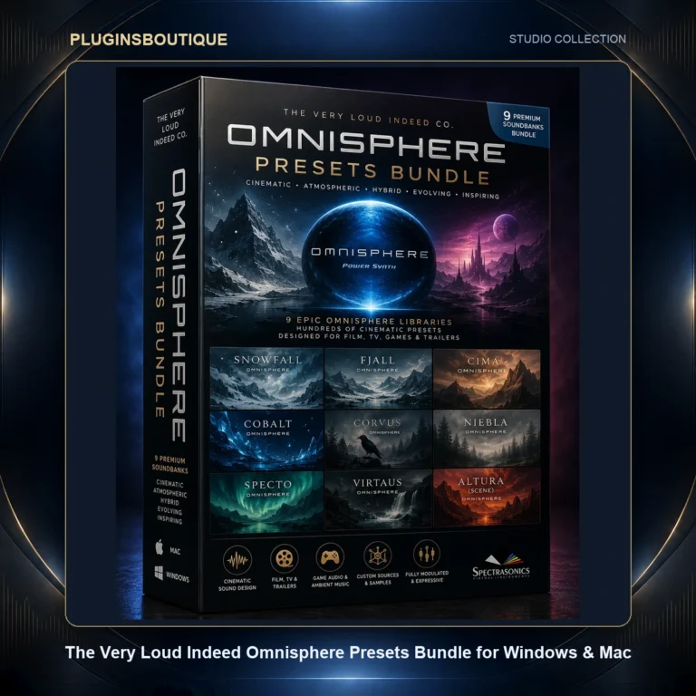 The Very Loud Indeed Omnisphere Presets Bundle for Windows & Mac