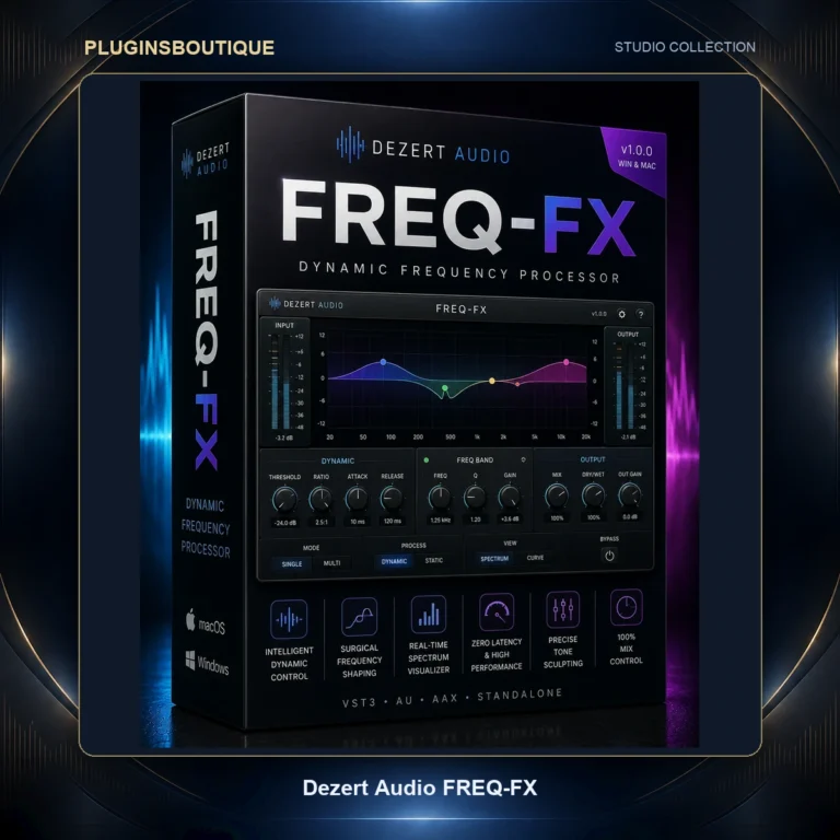 Dezert Audio FREQ-FX – Analog Modeled Multi-FX Plugin for Mac & Windows
