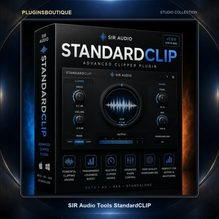 SIR Audio Tools StandardCLIP – Advanced Clipper Plugin for Mac & Windows