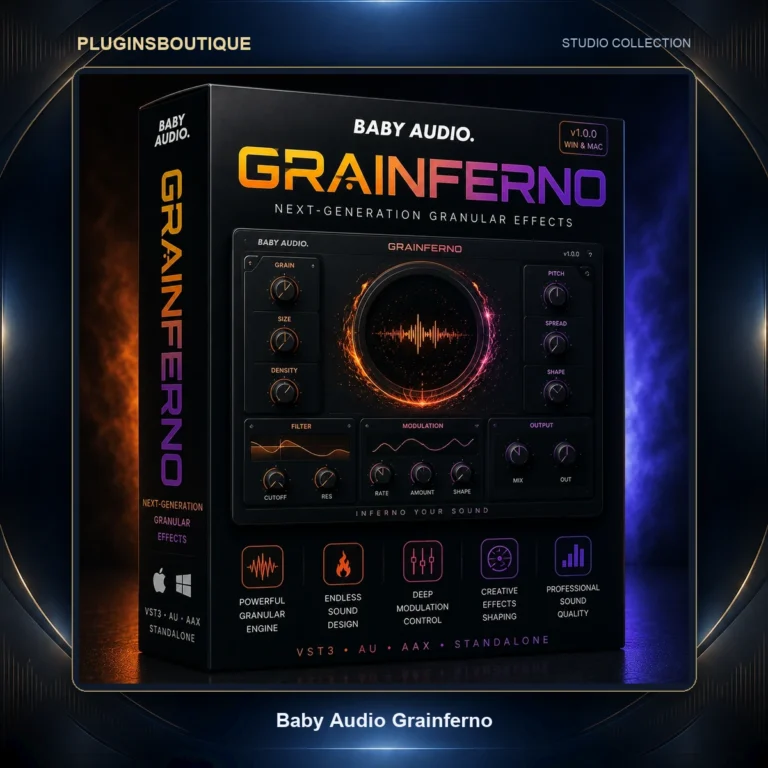 Baby Audio Grainferno – Granular Synthesizer Plugin for Mac & Windows