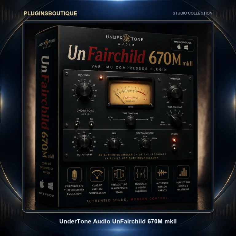 UnderTone Audio UnFairchild 670M mkII – Vari-Mu Compressor Plugin for Mac & Windows