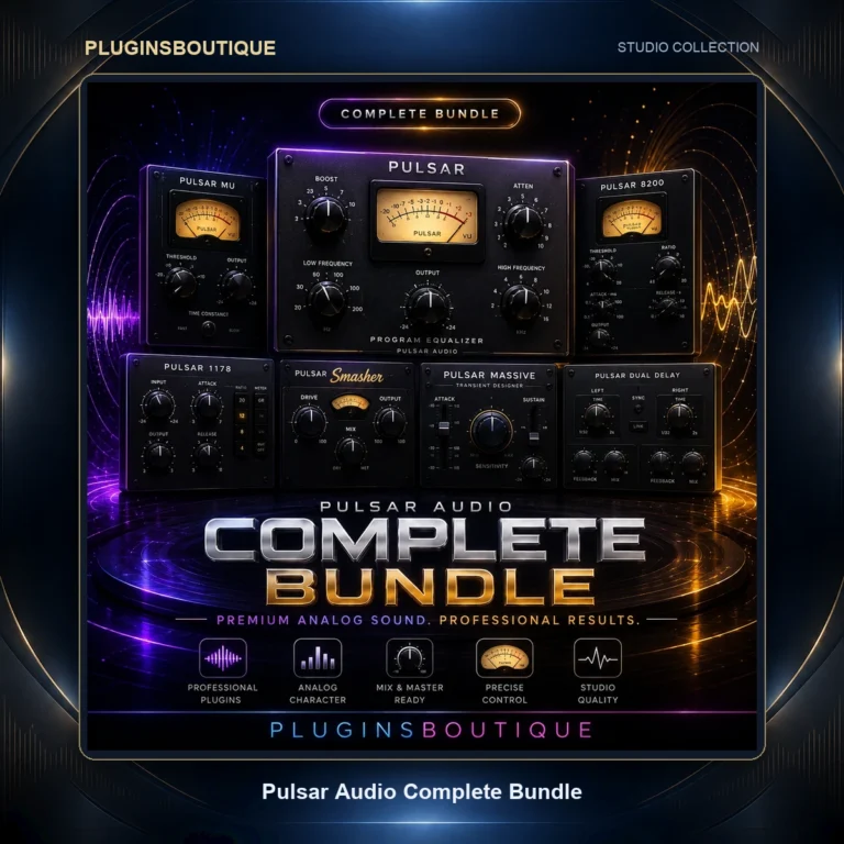 Pulsar Audio Complete Bundle – 11 Premium Mixing & Mastering Plugins