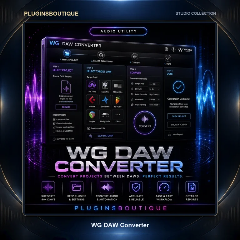 WG DAW Converter – Professional DAW Project File Converter