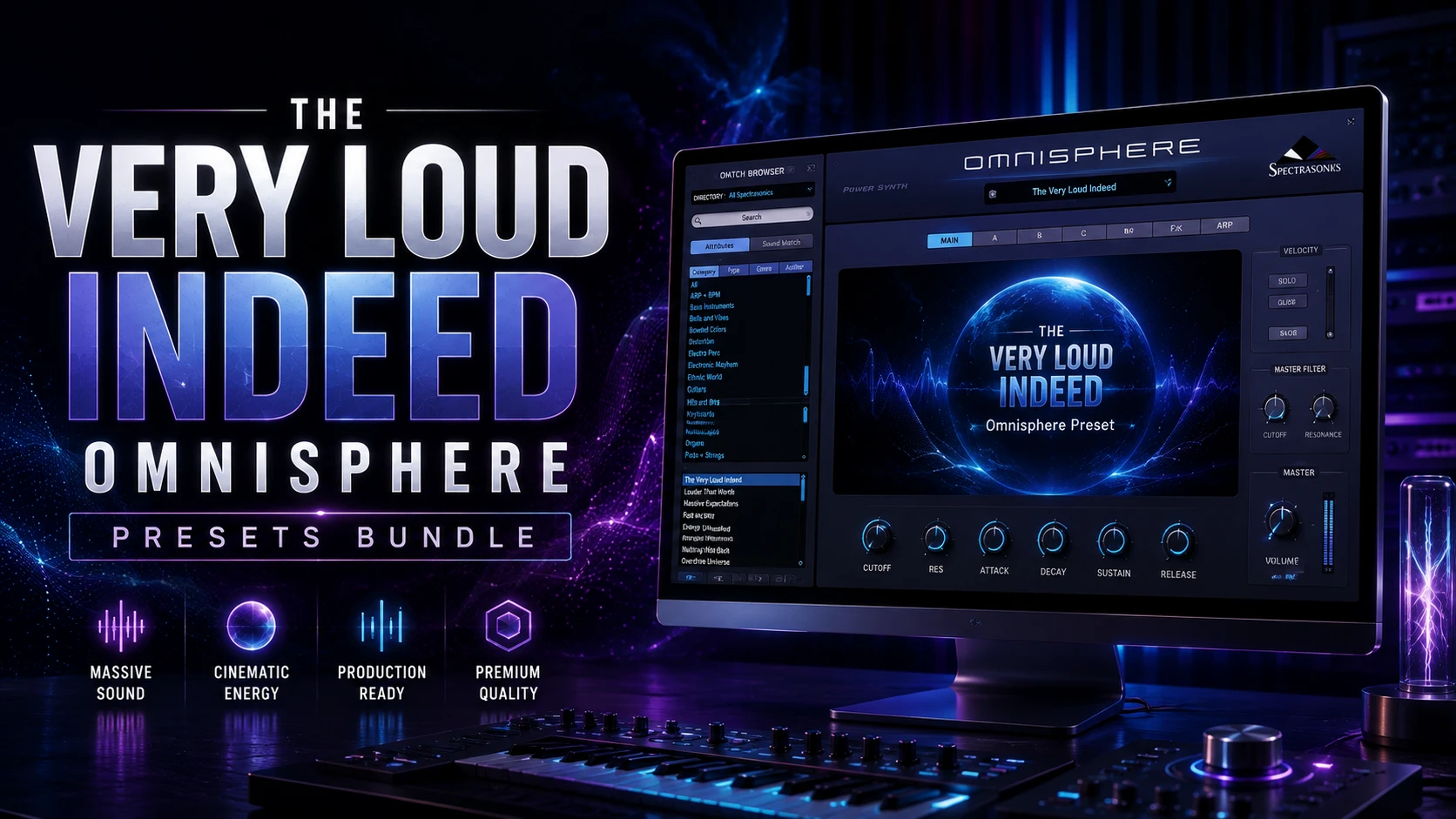 The Very Loud Indeed Omnisphere Presets Bundle