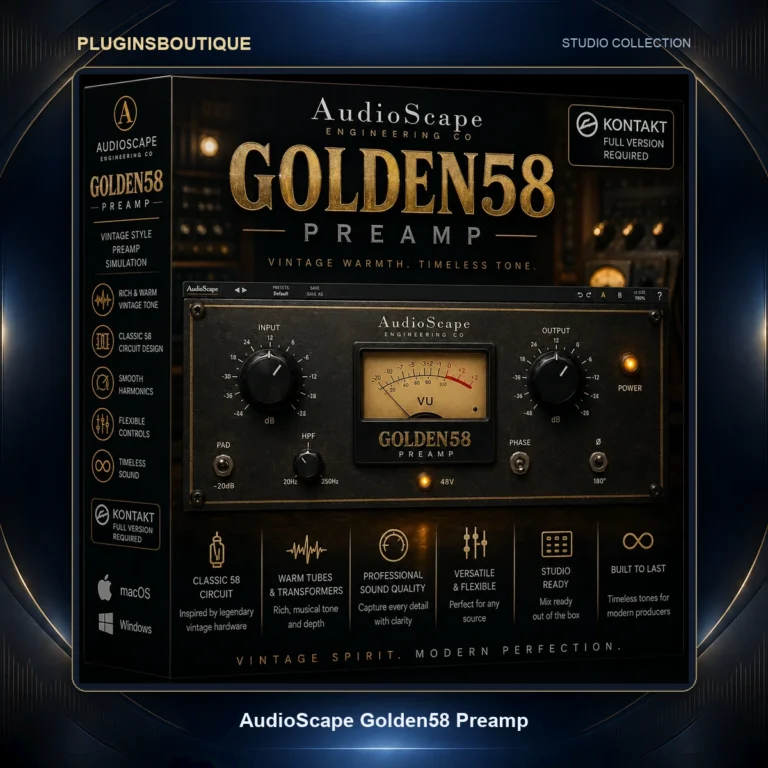AudioScape Golden58 Preamp