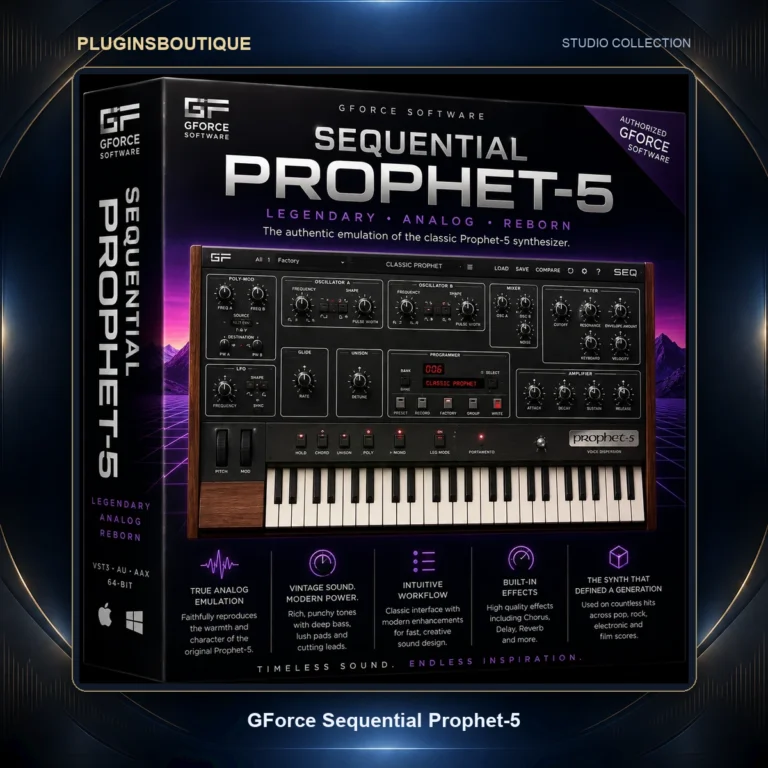 GForce Sequential Prophet-5