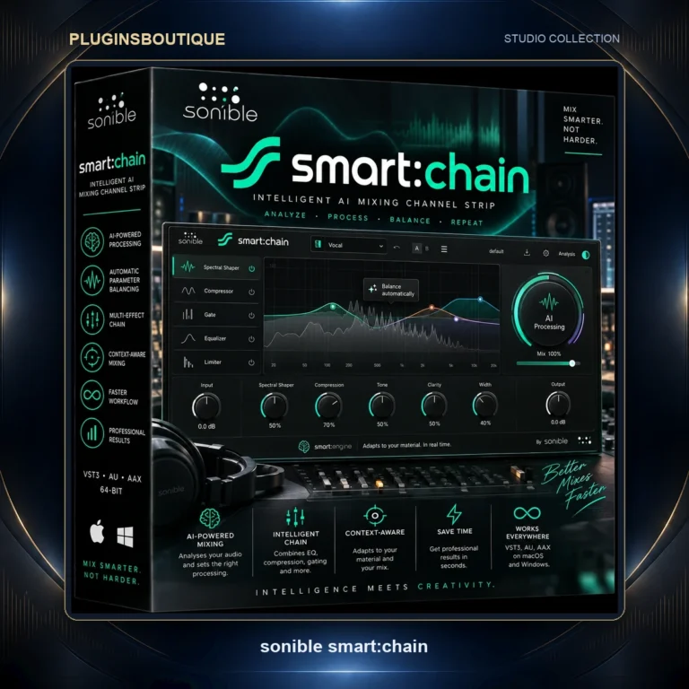 sonible smart:chain – Intelligent AI Mixing Channel Strip
