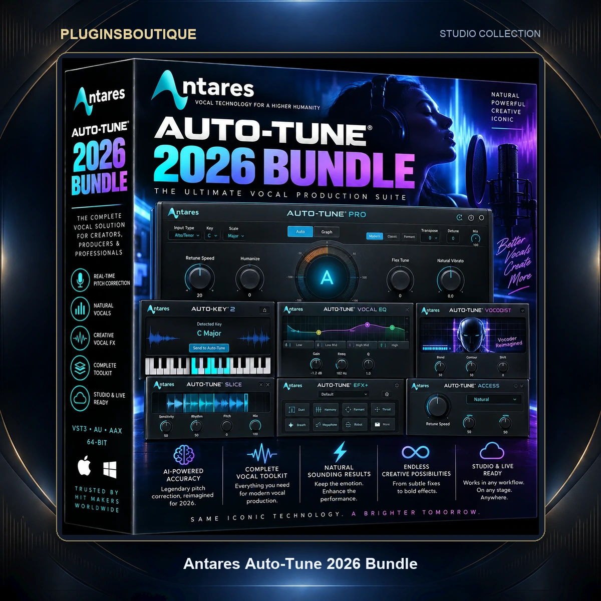 Antares Auto-Tune 2026 Bundle – Silicon Mac Only Antares Auto-Tune 2026 Bundle – Silicon Mac Only