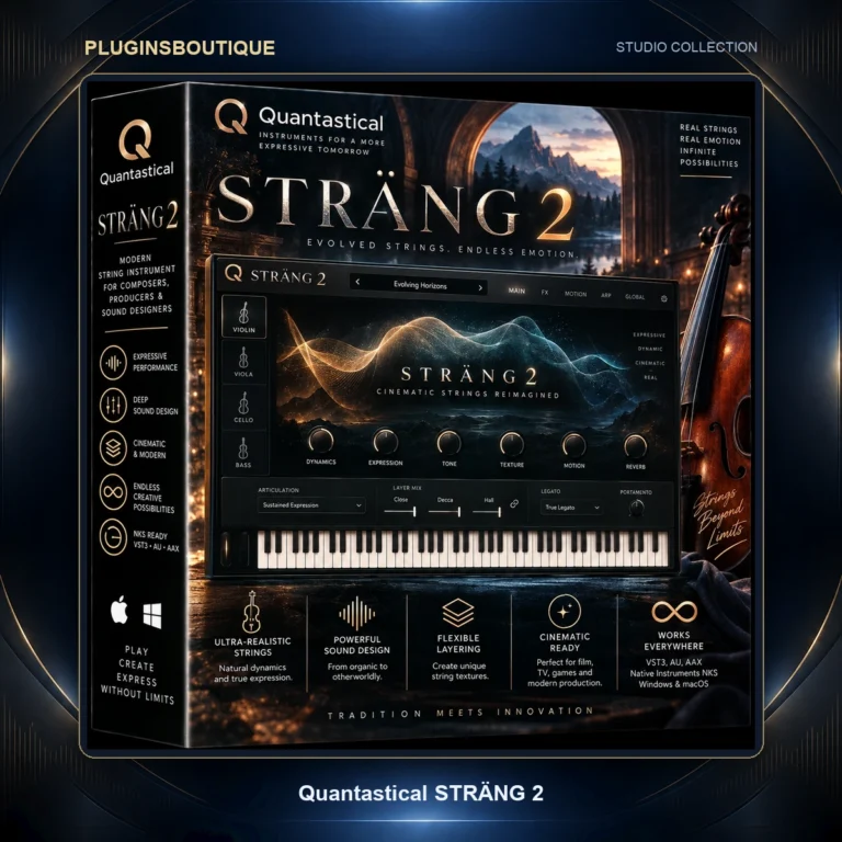 Quantastical STRÄNG 2 – Organic Subtractive Synthesizer