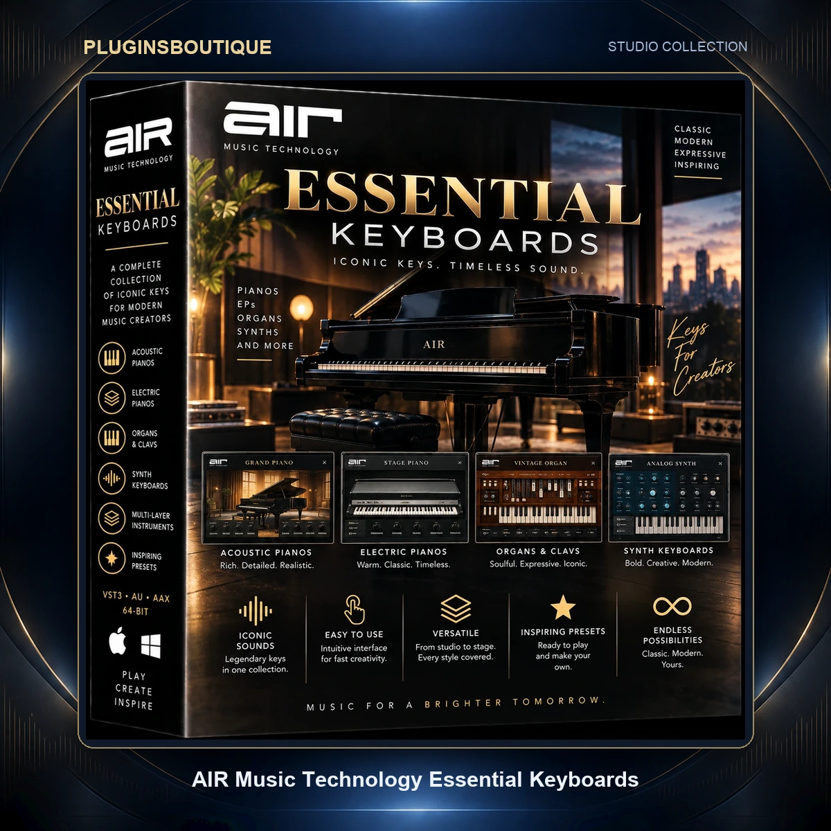 AIR Music Technology Essential Keyboards – 13-Instrument Keyboard Collection AIR Music Technology Essential Keyboards – 13-Instrument Keyboard Collection