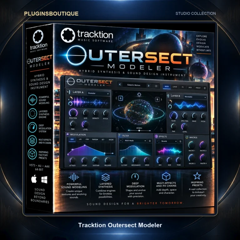 Tracktion Outersect Modeler – Expressive Physical Modeling Synthesizer