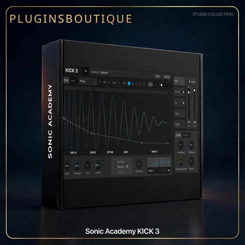kick3-box-boutique Sonic Academy KICK 3 3D box