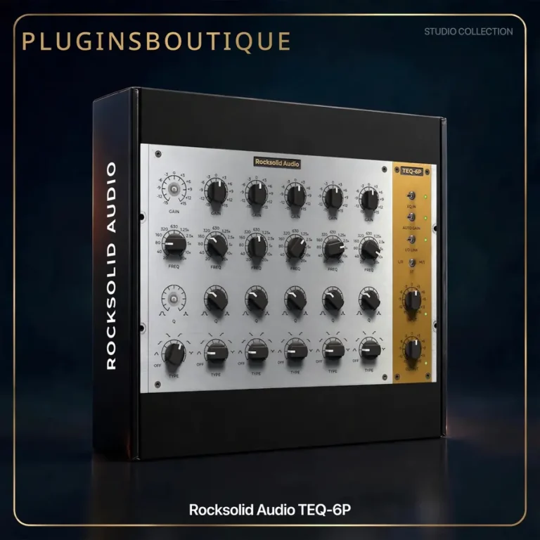 Rocksolid Audio TEQ-6P parametric valve EQ